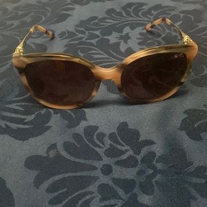 Swarovski sunglasses. Pink and Tan. Excellent condition.